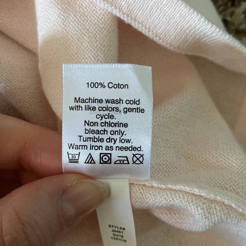 J.Crew light pink wrap shirt - Picture 10 of 10